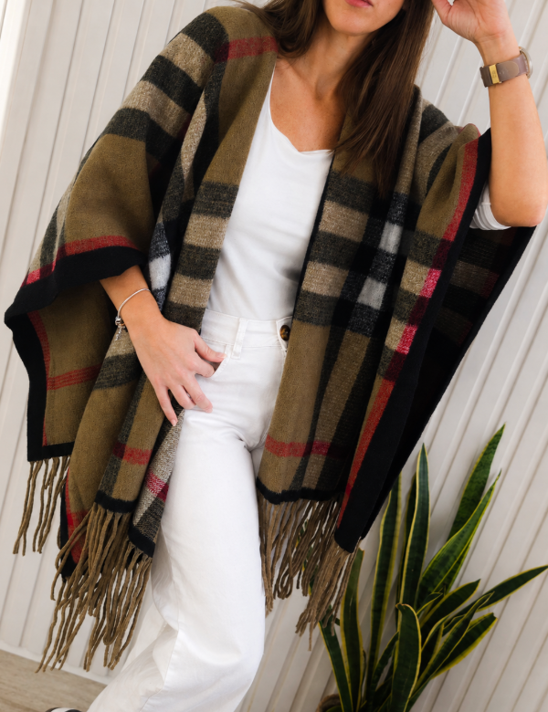 Producto - Ruana poncho Bluberry