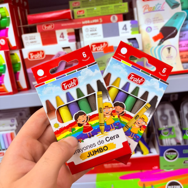 Producto - Crayones de Cera Jumbo x6