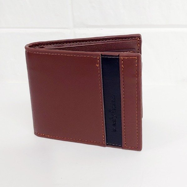 Producto - Billetera Baide marrón con negro