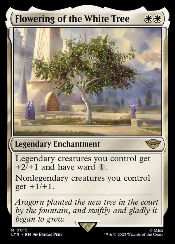 Producto - Magic Lord of the Rings Flowering of the White Tree R0015