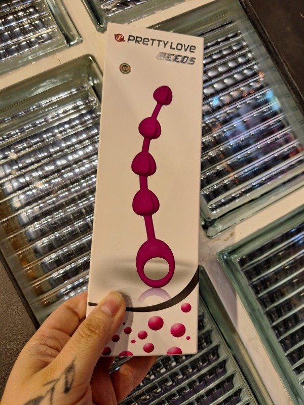 Producto - Vara Anal Siliconada "Beeds"