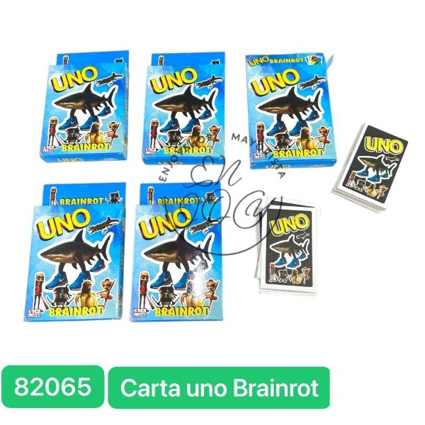 Producto - CARTA UNO BRAINROT tralalero tralala