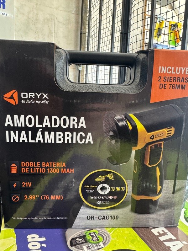 Producto - AMOLADORA INALÁMBRICA