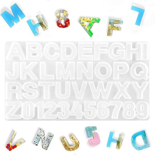 Producto - Molde de silicona abecedario