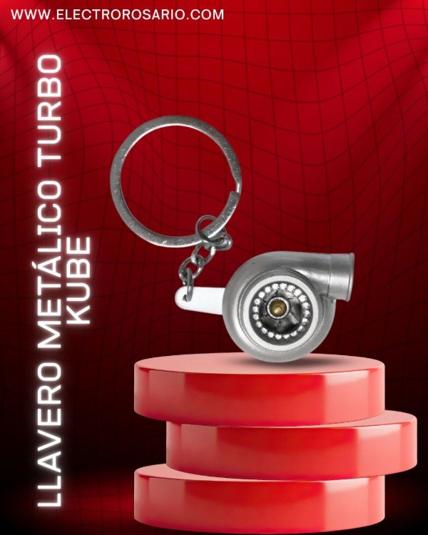 Producto - LLAVERO METALICO TURBO KUBE
