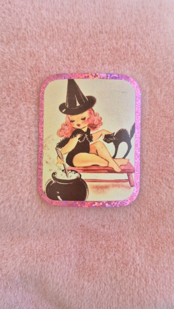 Producto - Sticker Brujita Halloween
