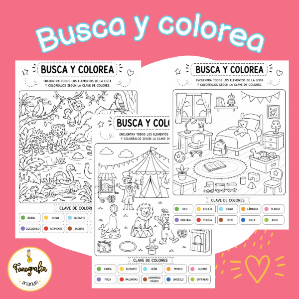 Producto - Busca y colorea