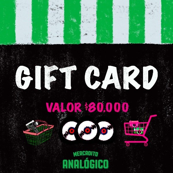 Producto - GIFT CARD MERCADITO 80