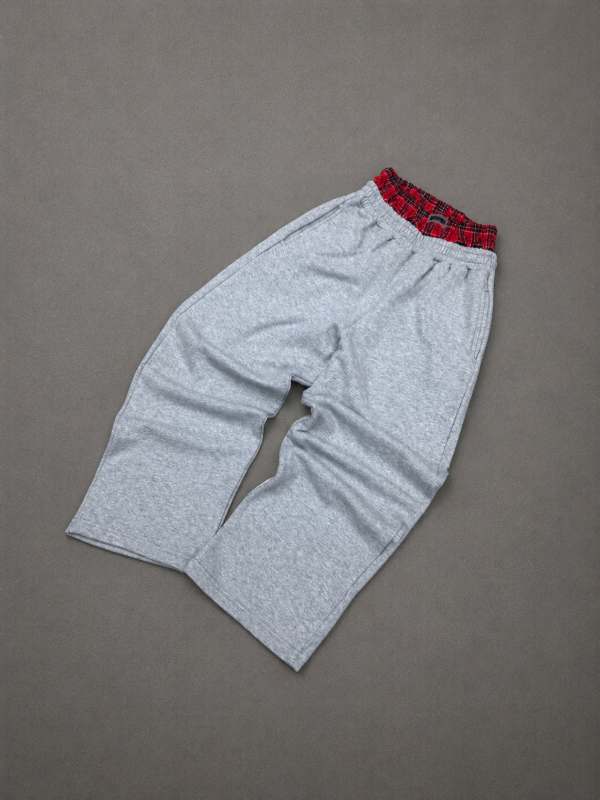 Producto - Jogging Baggy Doble Cintura RedLine Gris Melange