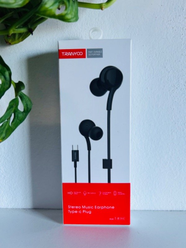 Producto - Auriculares manos libres earphone con ficha Tipo C