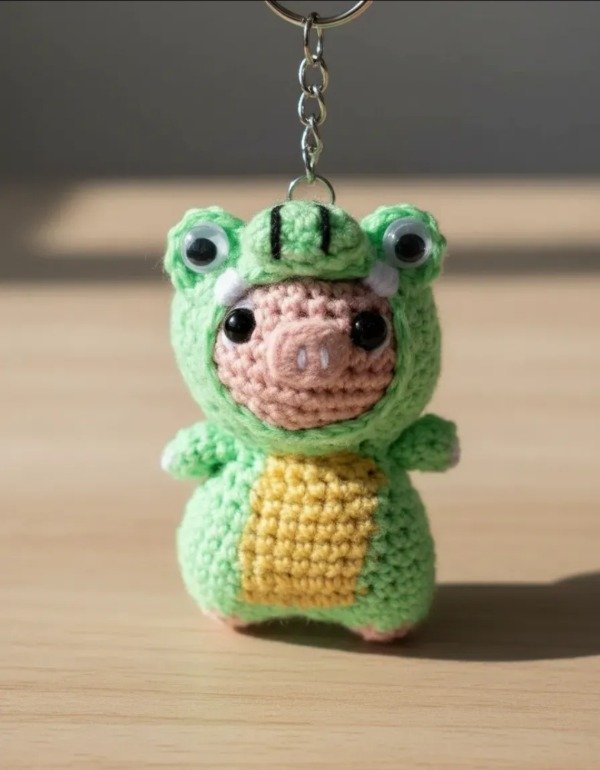 Producto - Llavero cerdito coco