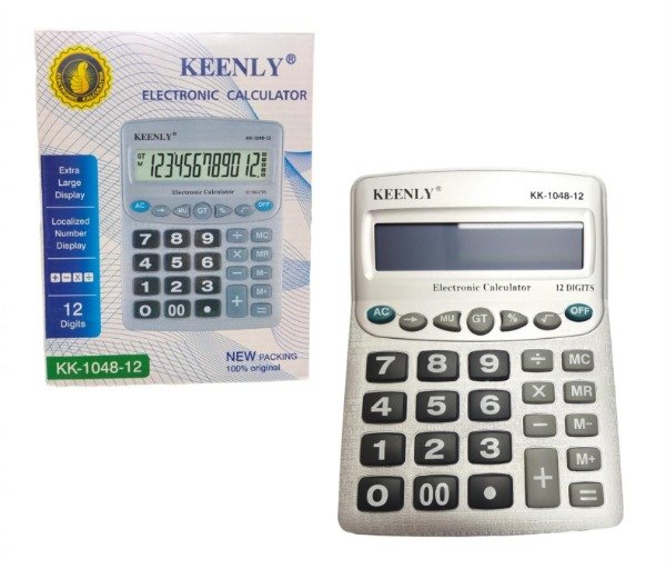 Producto - Calculadora Keenly 12 Dígitos (grande)
