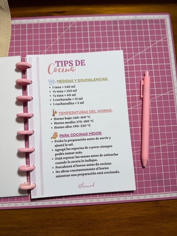 Producto - Recetario orange - 1
