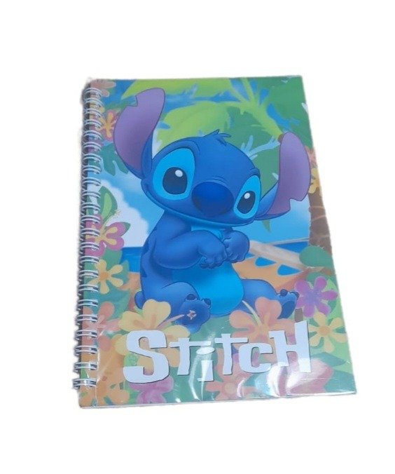 Producto - Cuaderno A5 tapa.semiblanda stitch
