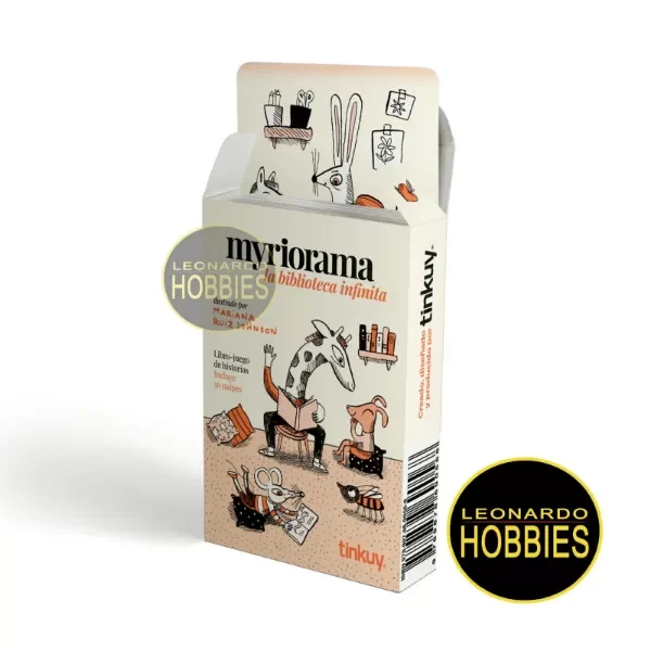 Producto - Myriorama - La Biblioteca Infinita Juego Literario Tinkuy