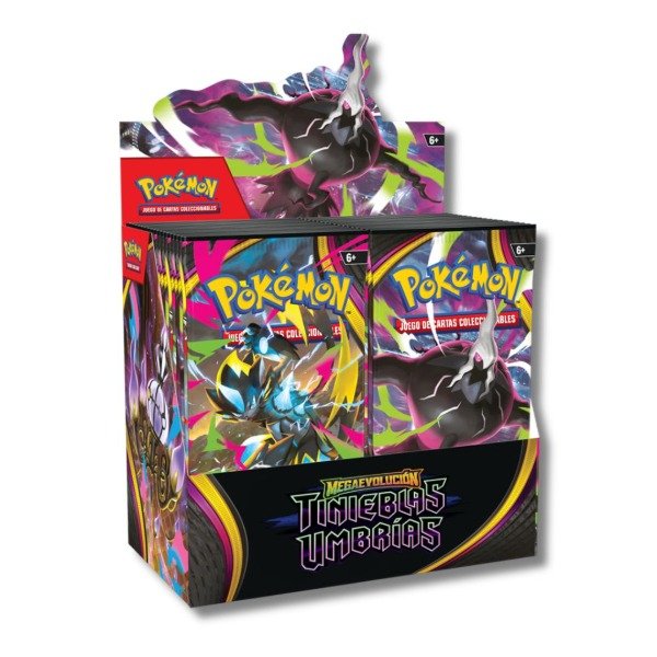 Producto - 1x Booster Pack POKÉMON TCG - MegaEvolución Tinieblas Umbrías (Por unidad) - 0
