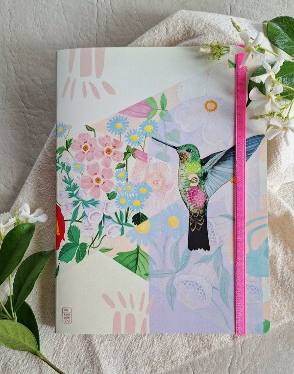 Producto - Libretas Colibrí 'Ábrete a la Vida y el Universo se Abrirá ante Ti' [Grandes]