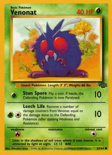 Producto - Venonat (63/64) [Jungle Unlimited]
