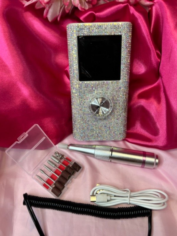 Producto - Torno inalámbrico con strassBQ-114