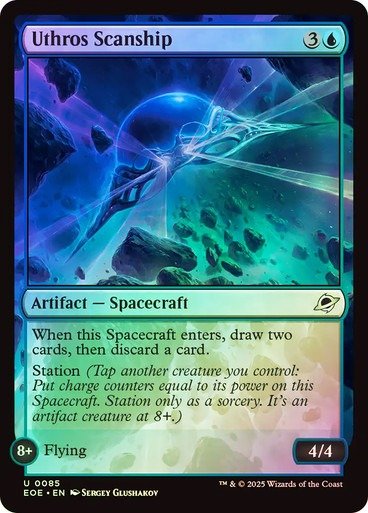 Producto - Uthros Scanship Foil  Edge of Eternities