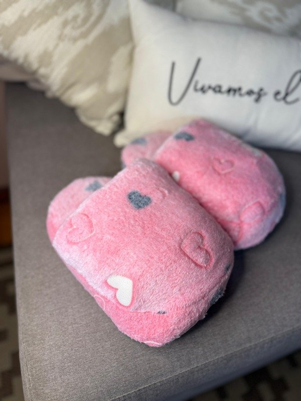 Producto - Pantuflas Luminosas Corazones