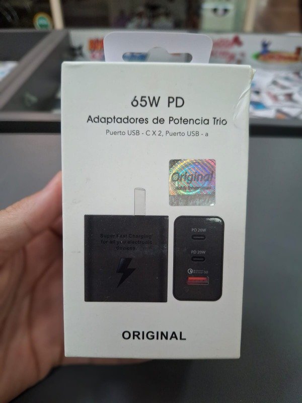 Producto - Cabezal cargador 65w