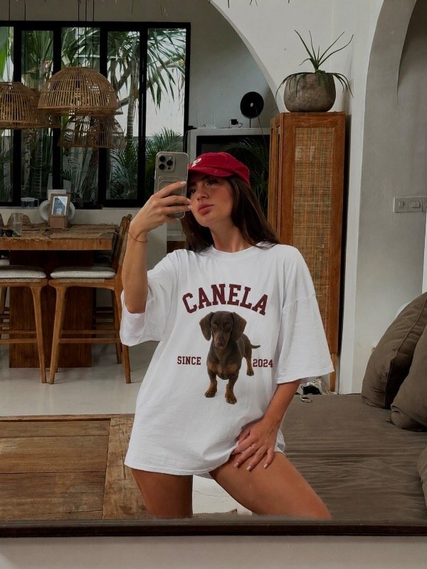 Producto - Remera personalizada con la foto de tu mascota DISEÑO 1