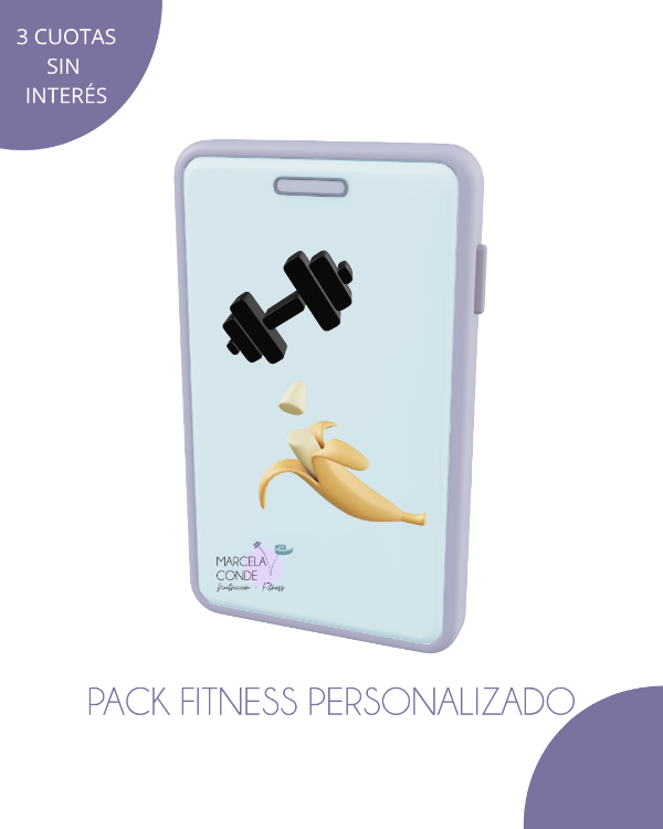 Producto - Pack Fitness Personalizado