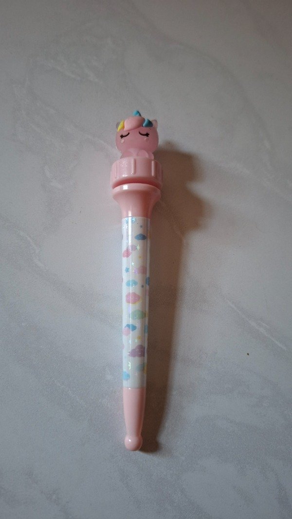 Producto - Lapicera Unicornio Giratoria rosa