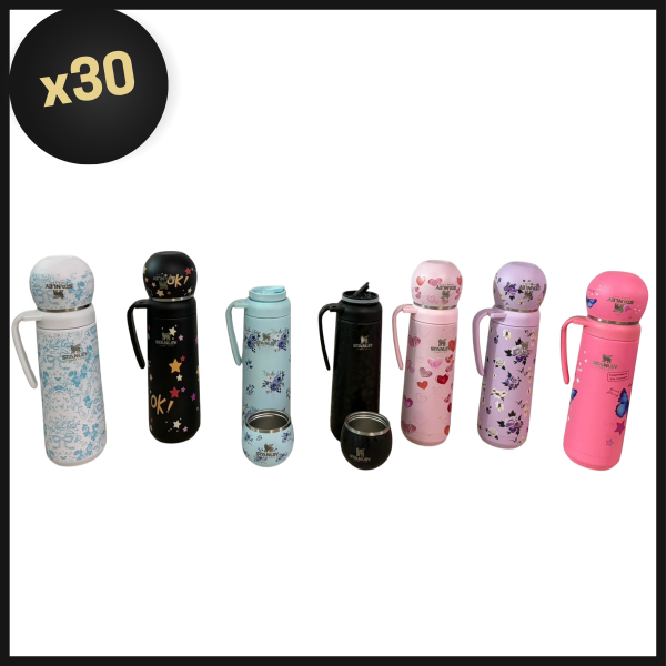 Producto - PROMO BULTO TERMO BOLITA 1L CON DISEÑO CON LOGO