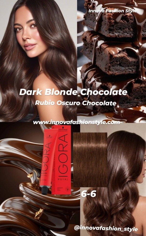 Producto - Kit Igora Royal 6-6 Dark Blonde Chocolate + Oxidante Igora 20 Vol
