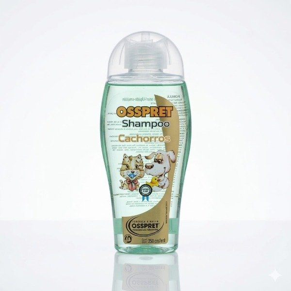 Producto - Shampoo Osspret Cachorros x 250ml - Limpieza Suave y Protección Térmica