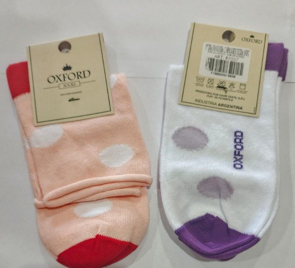 Producto - MEDIA OXFORD ESTAMPADAS