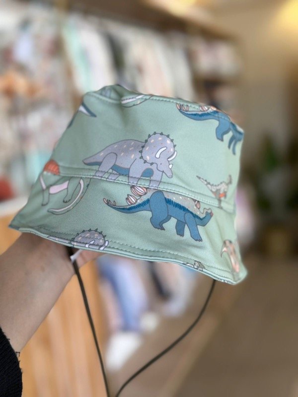 Producto - Gorrito con filtro UV dinos