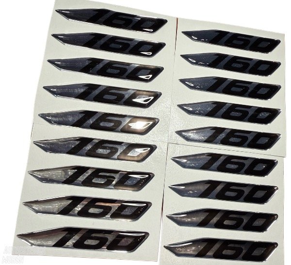 Producto - Logo insignia 160 para Honda PCX160 x2 unidades