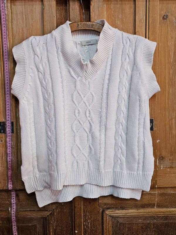 Producto - Chaleco Cloetas Blanco t.2