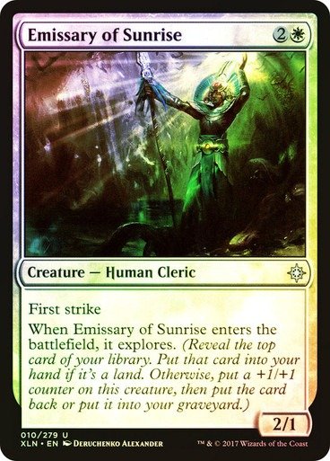 Producto - Emissary of Sunrise Foil  Ixalan