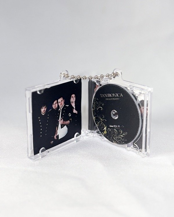 Producto - Llavero Mini CD OBSESIONARIO Tan Biónica con NFC - Llaveros - 1