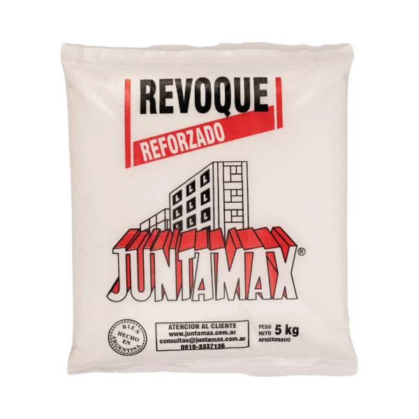 Producto - Revoque Reforzado Juntamax 5kg