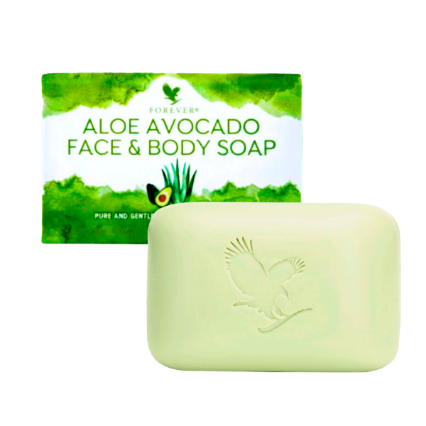 Producto - Jabon de Aloe Vera y Palta en Barra  Avocado Face  Body