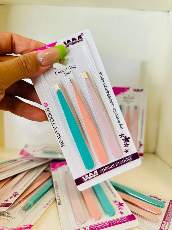 Producto - Pinza depilar x3