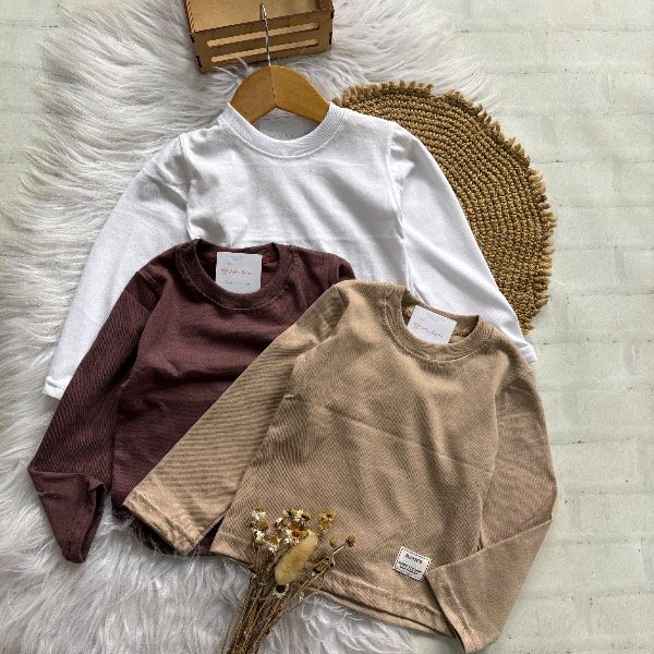 Producto - Camiseta de niño color BLANCO talle 4 al 16
