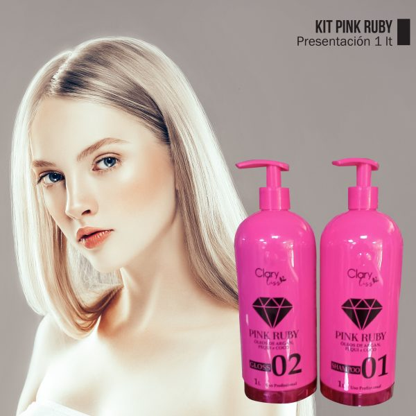 Producto - ALISADO ORGÁNICO PINK RUBY kit