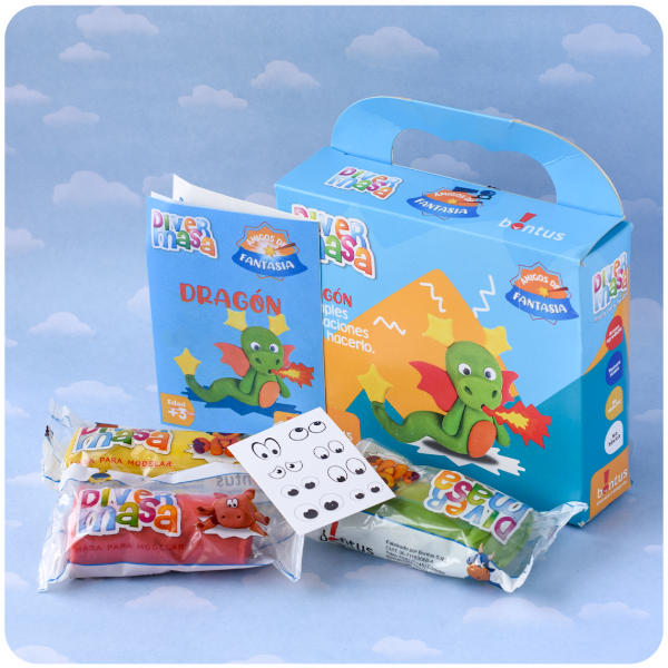 Producto - Masa para Modelar Divermasa - Dragón