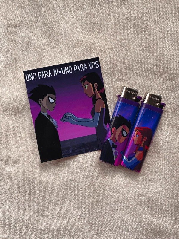Producto - Set de Robin y Starfire