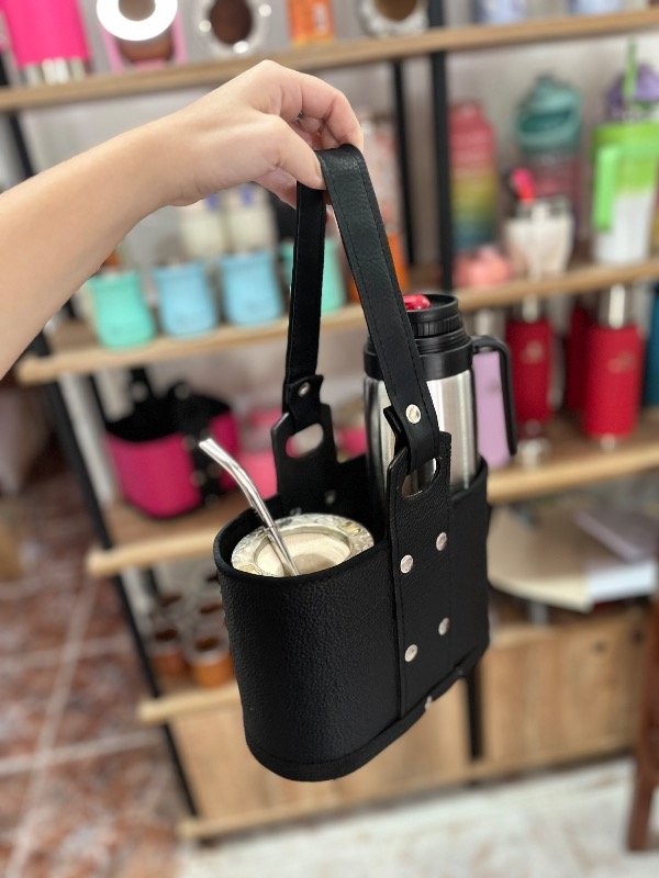 Producto - Canasta Oval simil cuero