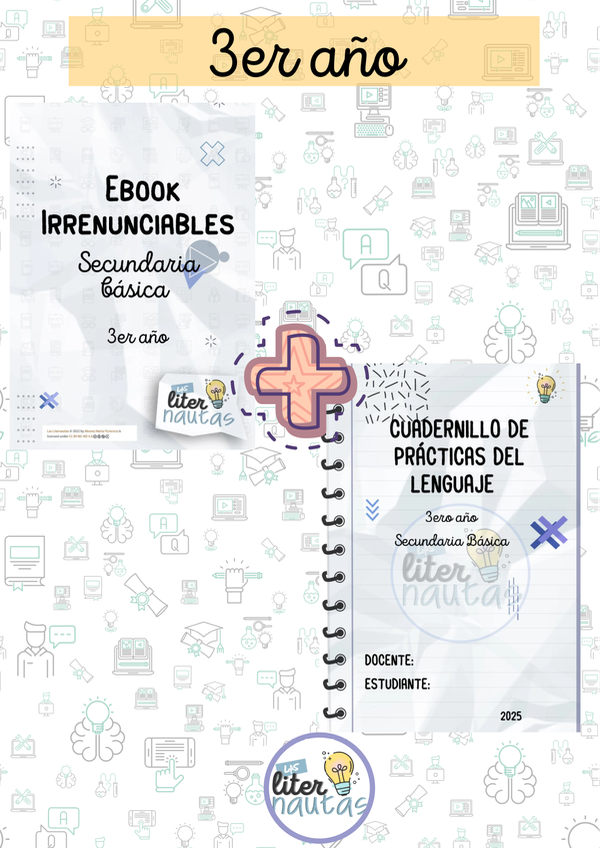 Producto - Cuadernillo 3er año + Irrenunciables 3er año