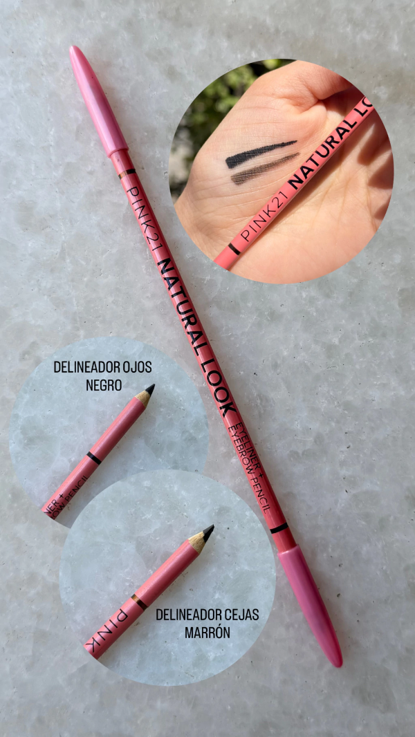 Producto - Delineador de ojos + cejas Pink 21 - 0