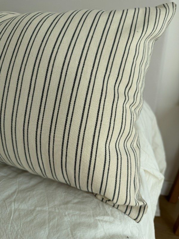 Producto - Almohadon tusor rayado