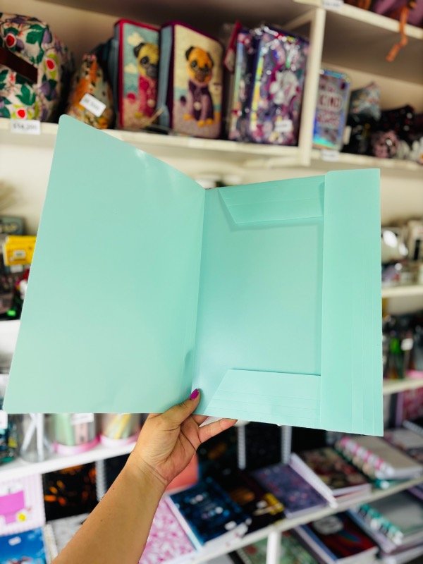 Producto - Carpeta doble elástico pastel A4 - 1